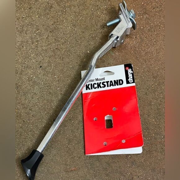 Charge Bikes Silver Center Mount Kickstand for Adult Bikes (Brand New) - Picture 4 of 14